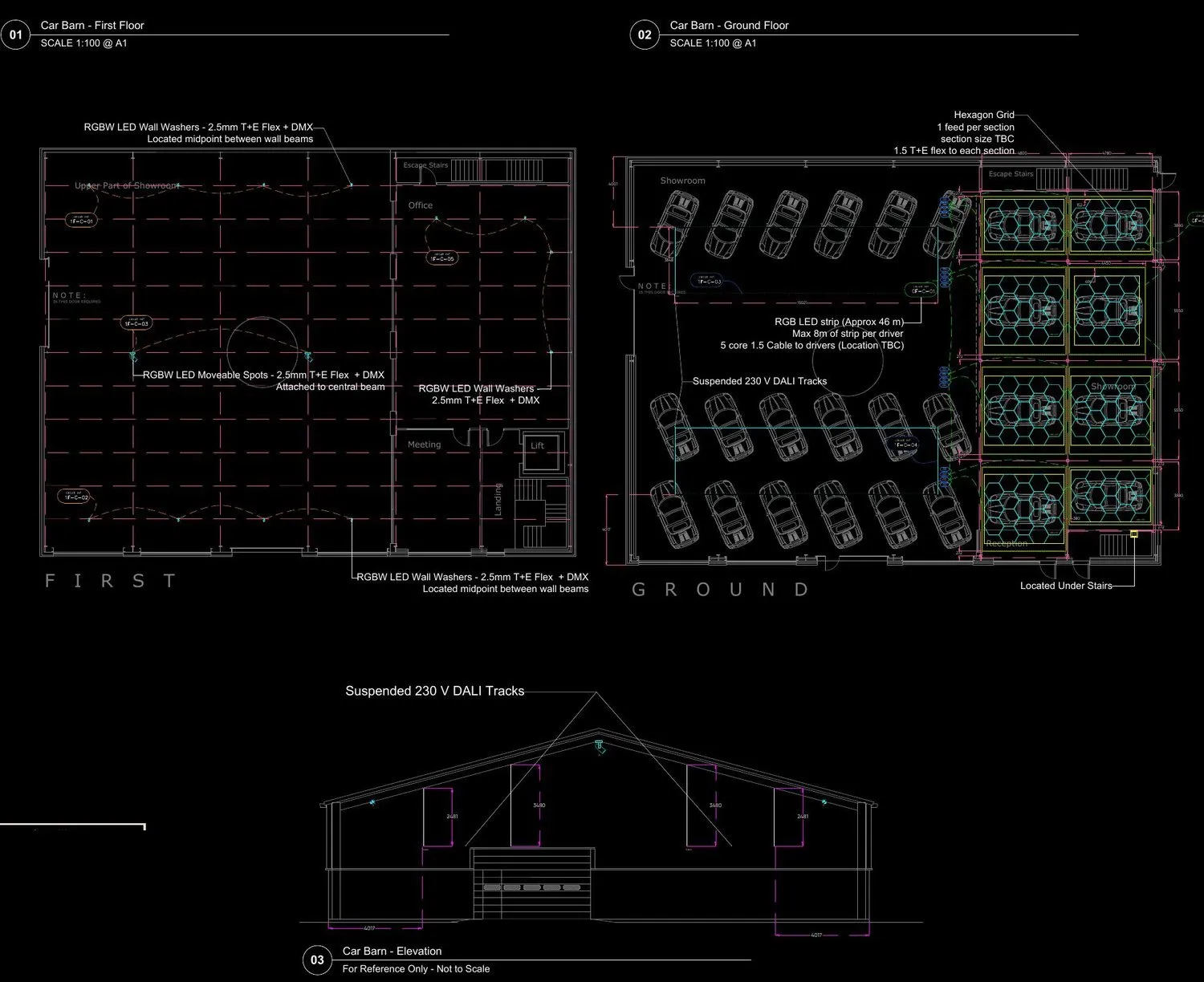 Hypergrid Ceiling — drawing
