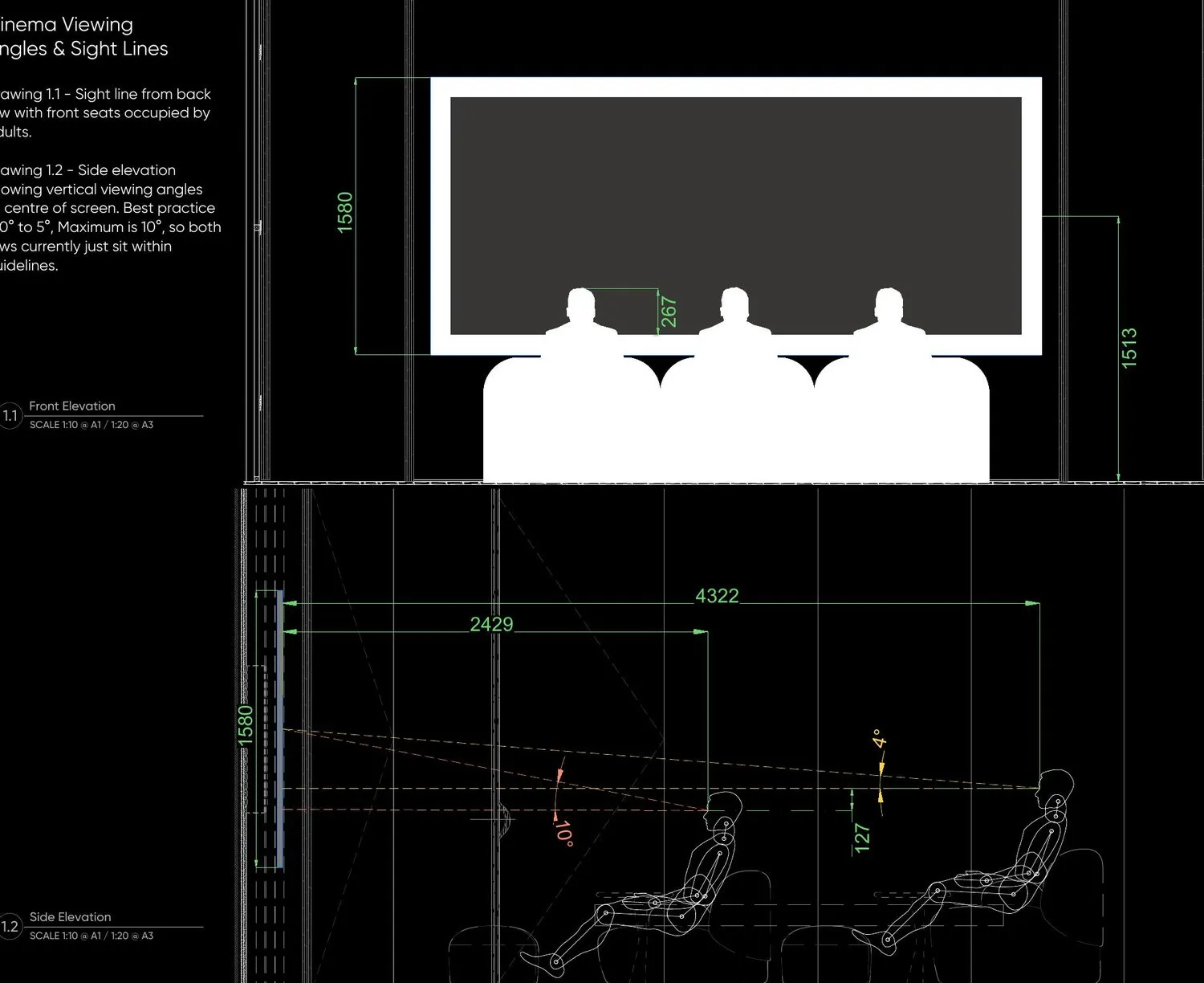 Mews Cinema — drawing